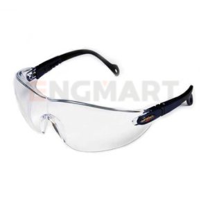 عینک ایمنی با لنز شفاف کاناسیف | Canasafe Curv-i