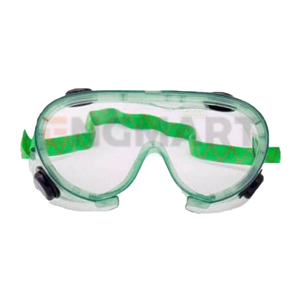 عینک ایمنی طلقی با لنز ضد بخار شیمیایی