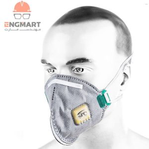 ماسک SPC ضد ویروس کرونا n95 کلاس FFP2