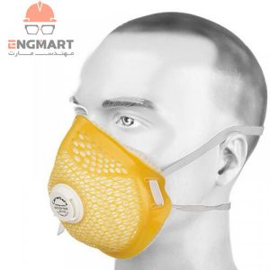ماسک تنفسی سوپاپدار برند Canasafe سری 82105
