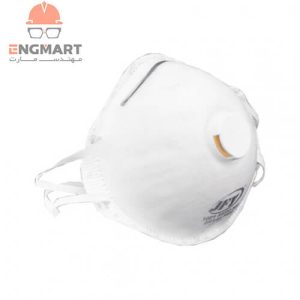 ماسک تنفسی سوپاپدار برند JFY سری 1021 با فیلتراسیون FFP2