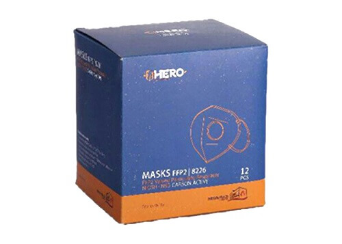 خرید ماسک کربن فعال HERO FFP2 سری HY8226